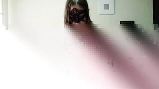 anna_lovena the bitch stands doggy style and waits for someone to fuck her