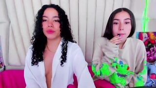 MaddieAndMedusa  -  Two adorable babes chatting sweetly in front of the camera