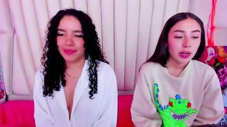 MaddieAndMedusa  -  Two adorable babes chatting sweetly in front of the camera