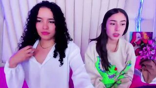 MaddieAndMedusa  - Lesbians chatting sweetly and not wanting to get naked on camera.