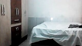 Bombomepimenta - Young couple chatting sweetly and teasing in front of the camera showing debauchery on camera