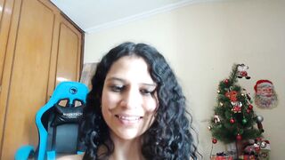 shari_kumar - Brunette with small tits chats sweetly and dances naked in front of the camera