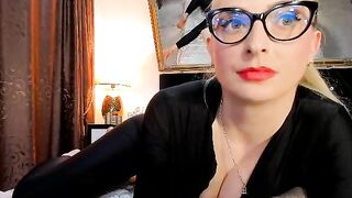 PinkOrchid24 - A young blonde in a nice suit is having a nice chat.