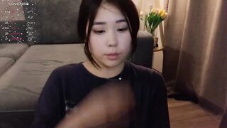 kimi_kay -  Asian with small tits poses for the camera and chats cutely with the chat