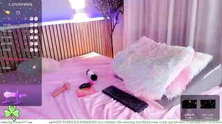 little_effy18 -  Skinny babe with small tits cutely chats and teases in front of the camera