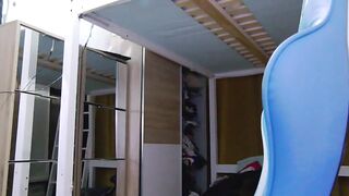 KaroKaroline - Skinny babe talks sweetly and doesn't want to undress in front of the camera