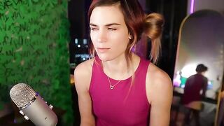 Gia_Hill - Young babe sweetly chats and teases in front of the camera