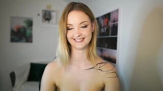 NatalliaStarr - Skinny babe sweetly chats and teases in front of the camera