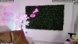 JennyXO - Skinny babe with small tits in beautiful lingerie dances in front of the camera