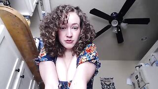 TrollopTaylor -  Curvy babe in a dress dances on camera and chatting sweetly to the chat room