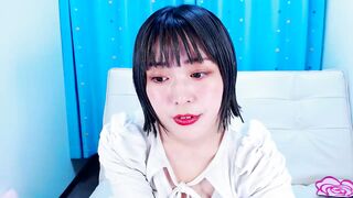 QoHIKARIoQ  -  Asian In Clothes Teasing In Front Of Camera And Cutely Chatting With Chat