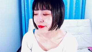 QoHIKARIoQ  -  Asian girl in clothes teases in front of the camera and chats nicely with the chat