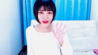 QoHIKARIoQ  -  Asian girl in clothes teases in front of the camera and chats nicely with the chat