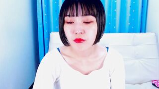 QoHIKARIoQ  -  Asian girl in clothes teases in front of the camera and chats nicely with the chat