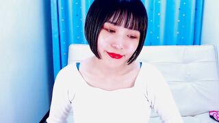 QoHIKARIoQ  -  Asian girl in clothes teases in front of the camera and chats nicely with the chat