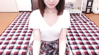 RIISAbbv  - Young skinny Asian girl sweetly chatting and teasing in front of the camera