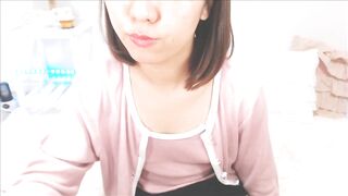 Rukaxxx0 - Asian girl sweet talking and teasing in front of the camera