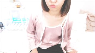 Rukaxxx0 - Asian girl sweet talking and teasing in front of the camera