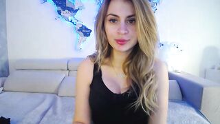 Kiralovesyou - Slutty blonde in a tank top sweetly chatting and teasing in front of the camera