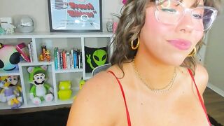 CassidyNicole  - Charming babe with big tits sweetly chats and teases in front of the camera with her tight pussy