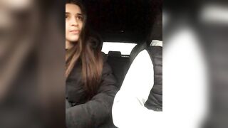 alexfh25 - Films herself on camera on the street and chats sweetly