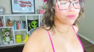 CassidyNicole - charming babe in beautiful lingerie chats and teases in front of the camera