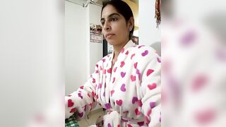 charlotte_stevenss_ - Indian girl with small boobs chats cutely and shows her boobs on camera