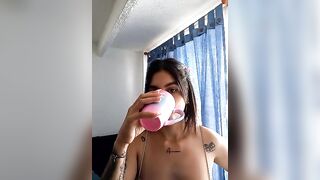 charlotte_stevenss_ - Young Latina Sweetly Chats and Teases in Front of Camera