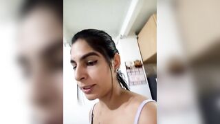 charlotte_stevenss_ - Young Latina with tattoos has a cute chat and teases in her clothes in front of the camera