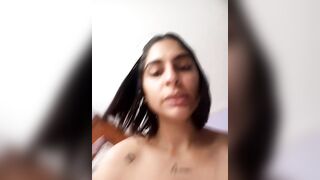 charlotte_stevenss_ -  Horny Latina With Tattoos Fucks With A Rubber Cock And Cums Hard On Camera