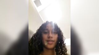 _kimberlly -  Curly ass babe poses for the camera and chats sweetly