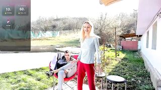 luxurydoll21 - Young babe chats with boyfriend on the street on camera and chats sweetly with chat