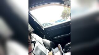 melanny10 - Horny mulatto with big tits in the car shows her pussy on camera and masturbates her pussy with a vibrator