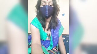 Nutan91 - Indian with big boobs in clothes gets naked in front of the camera