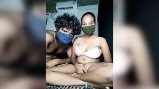 Tamil_coupless - Busty Latina Fucks a Man Doggy Style on Camera and Enjoys It