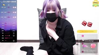 Yua_  - Young anime babe cutely chats and teases in front of the camera in a shirt