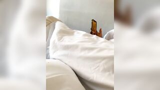 SexyWillowUk - Charming baby in bed sweetly chatting and teasing