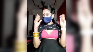 bulbul_babe - Young cute Indian girl sweetly chatting and teasing in front of the camera