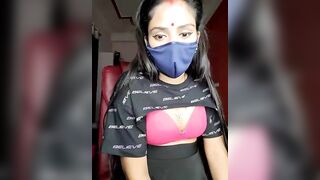 bulbul_babe - Young cute Indian girl sweetly chatting and teasing in front of the camera