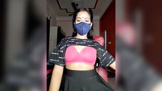 bulbul_babe - Young cute Indian girl sweetly chatting and teasing in front of the camera