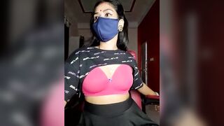 bulbul_babe - Young cute Indian girl sweetly chatting and teasing in front of the camera