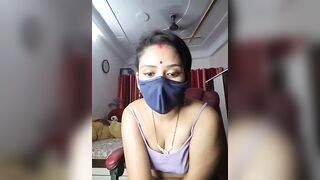 bulbul_babe -  Horny Indian girl with big tits sweetly chatting and teasing in front of the camera