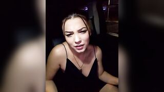 Ginny_lolly69 - Charming babe in a beautiful dress in the car shows her beautiful figure