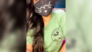 HaaniKaur - Lush Indian woman with big tits dances in her panties in front of the camera and sweetly chatting with the chat room