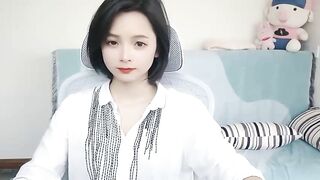 jiujiiu66 - Charming Asian girl sweetly chatting and teasing in front of the camera