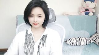 jiujiiu66 - Charming Asian girl sweetly chatting and teasing in front of the camera