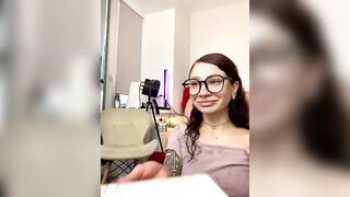 Radiants_two - Shapely young woman teasing in front of the camera and chatting sweetly to the chat room