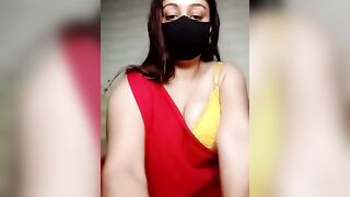 Sushi_Ritu - Latina with big tits sweetly chatting and teasing in front of a camera with clothes on