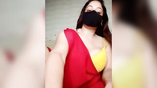 Sushi_Ritu - Latina with big tits sweetly chatting and teasing in front of a camera with clothes on