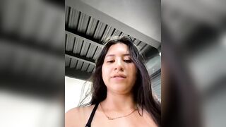 VAL_PRINCESS - Young Latina sweetly chatting and teasing in front of the camera